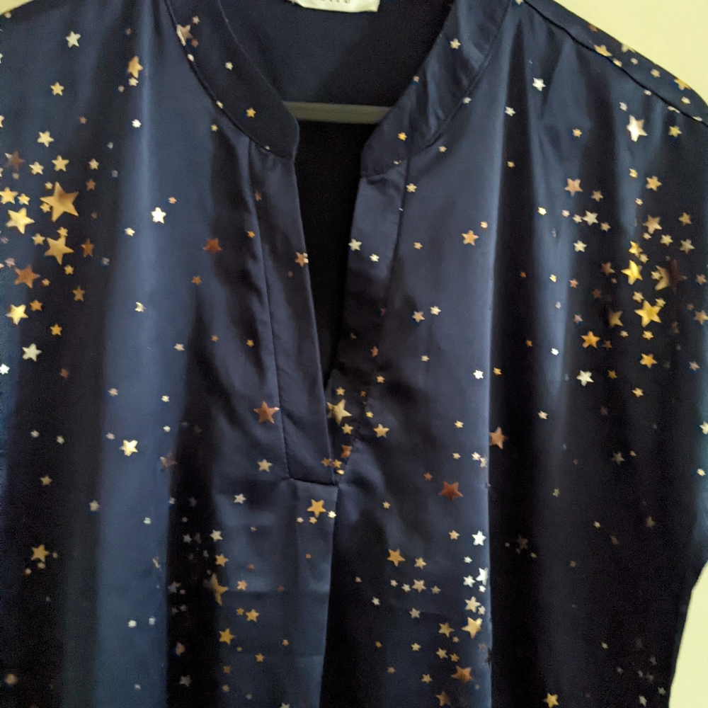 Navy Starry night Top - Picture 4 of 7